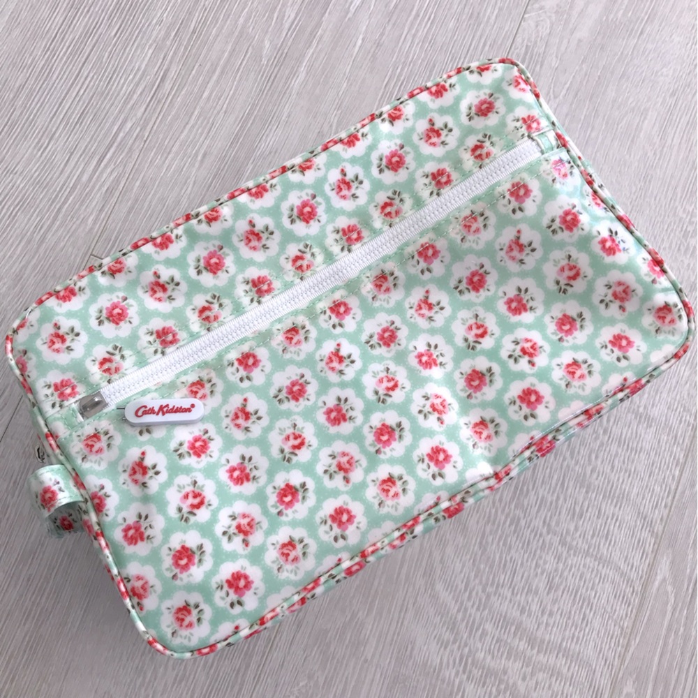 Cath Kidston Floral Coated Canvas Cosmetic Bag